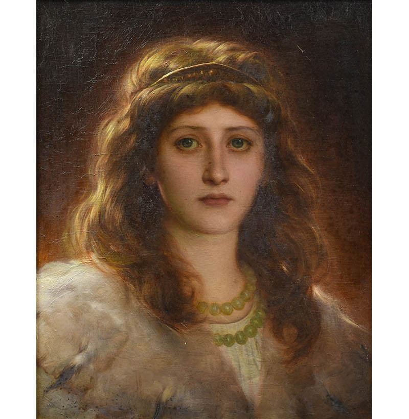 Thomas Francis Dicksee RA (1819-1895) "Cordelia"