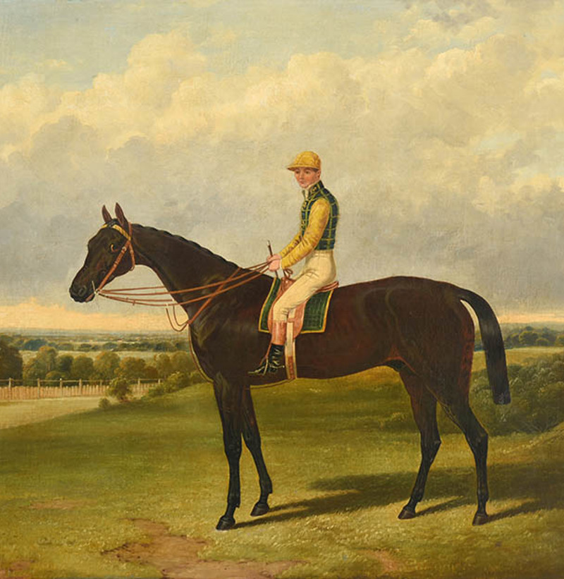 Attributed to John Frederick Herring Snr. (1795-1865) "The Flying Dutchman"