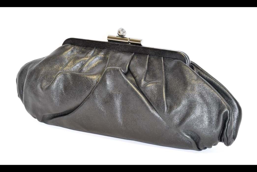 Vintage Jay Herbert quilted flap black patent leather chain handbag 1960s  For Sale at 1stDibs