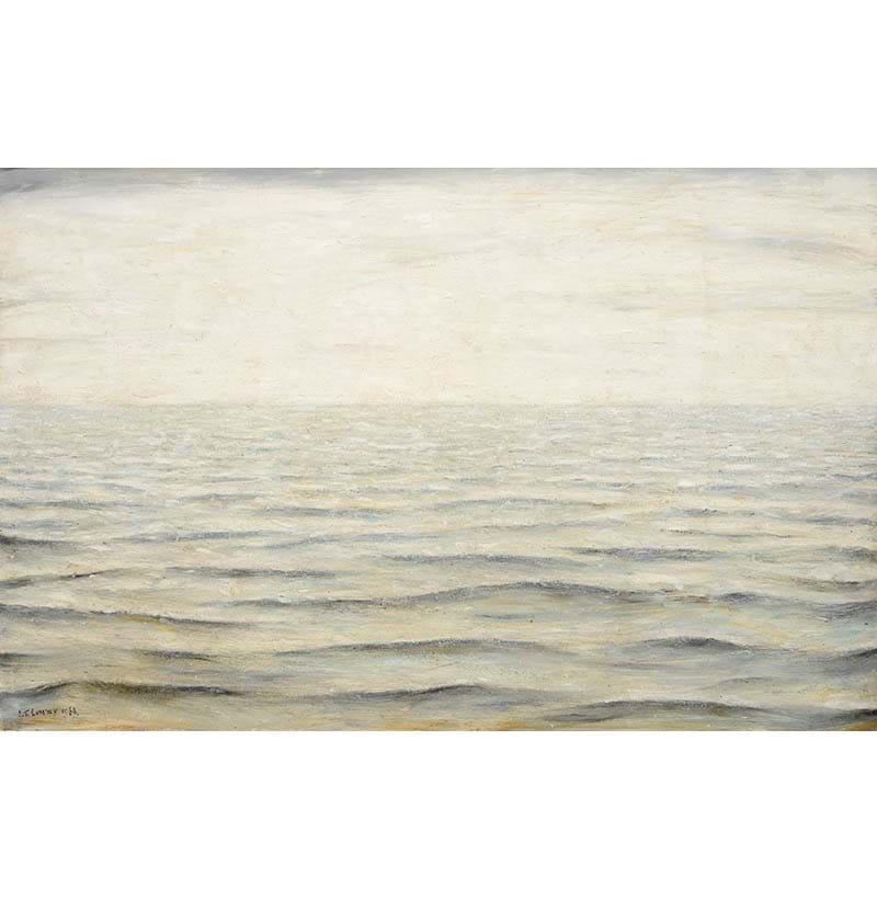 Laurence Stephen Lowry RBA, RA (1887-1976) "The North Sea"
