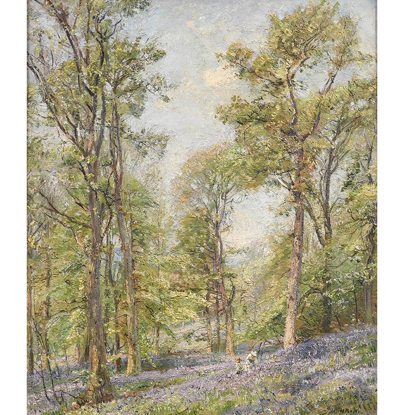 Herbert Royle (1870-1958) "A May Morning"