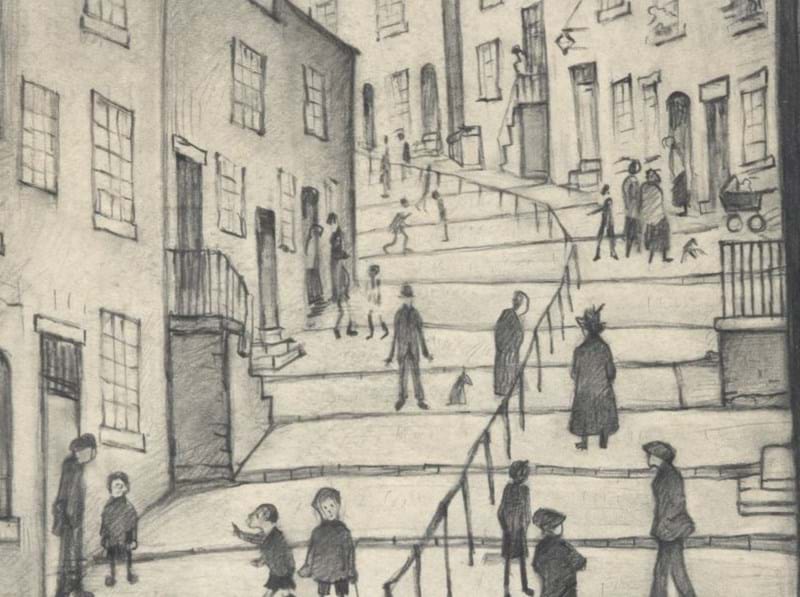 Lowry Drawing Sells for £70,000