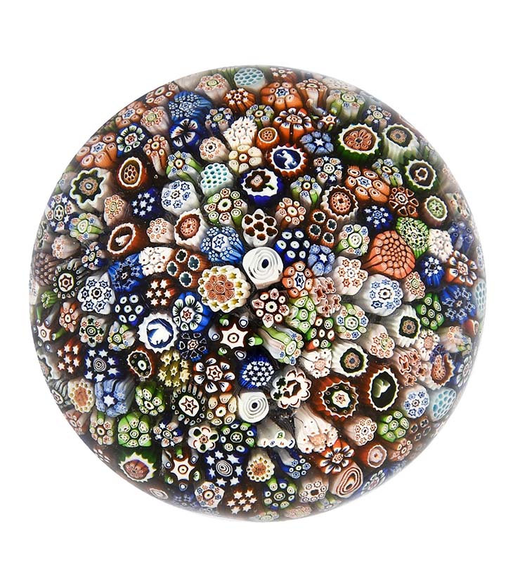 A Baccarat Close Millefiori Paperweight, circa 1847