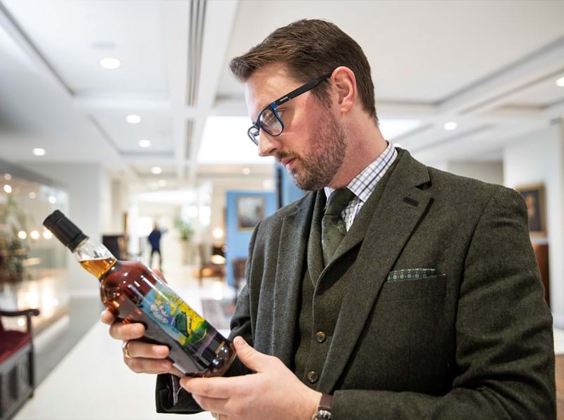 Behind the Scenes in the Wine and Whisky Department