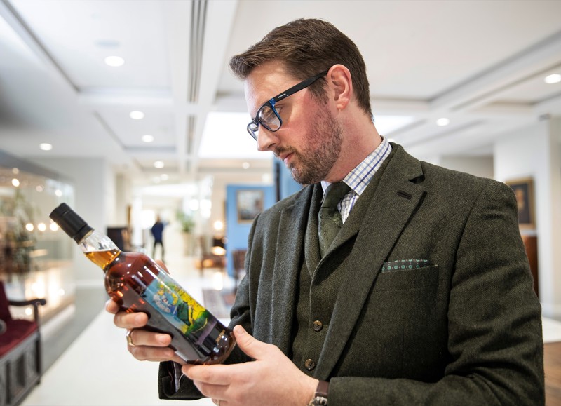 Behind the Scenes in the Wine and Whisky Department