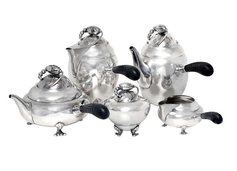 Technology & Antiques: A Georg Jensen Tea & Coffee Service