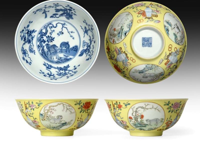 Chinese Bowls Sell for £90,000