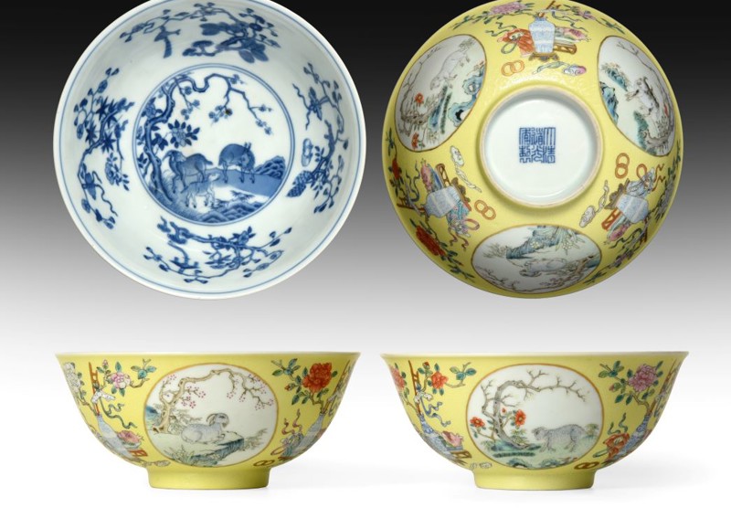 Chinese Bowls Sell for £90,000