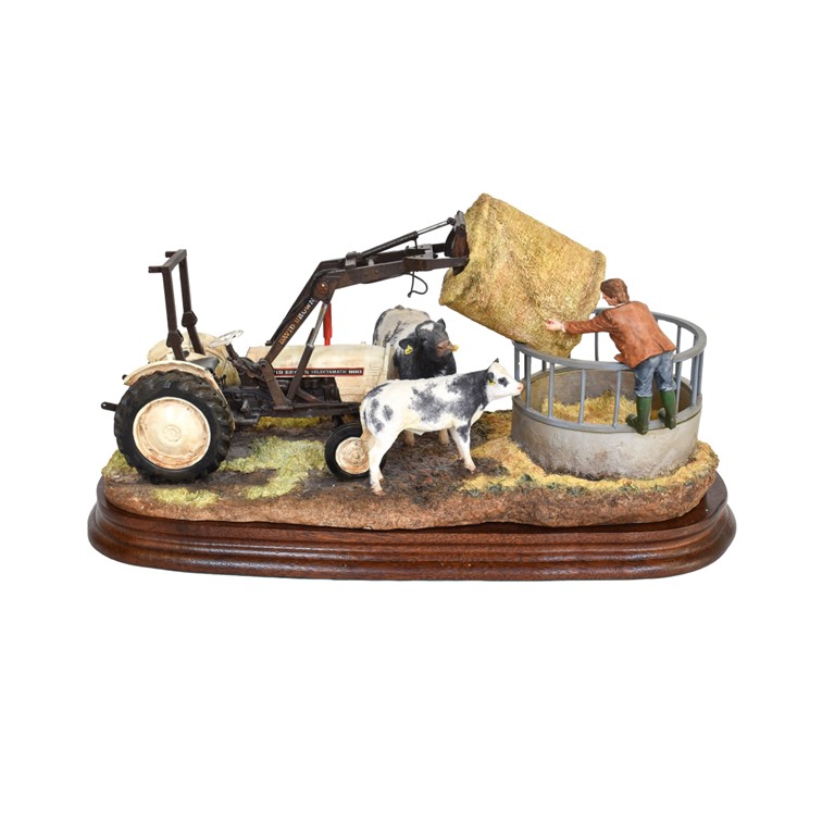 Border Fine Arts 'A New Bale' (David Brown Selectamatic 880)