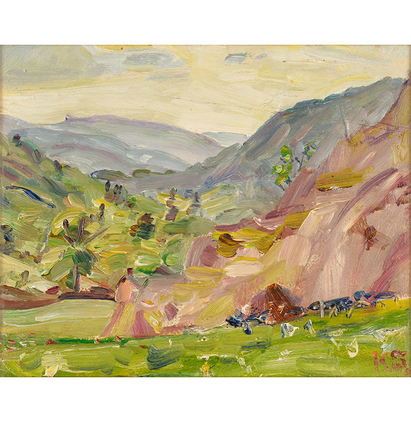 Kurt Schwitters (1887-1948) German Landscape