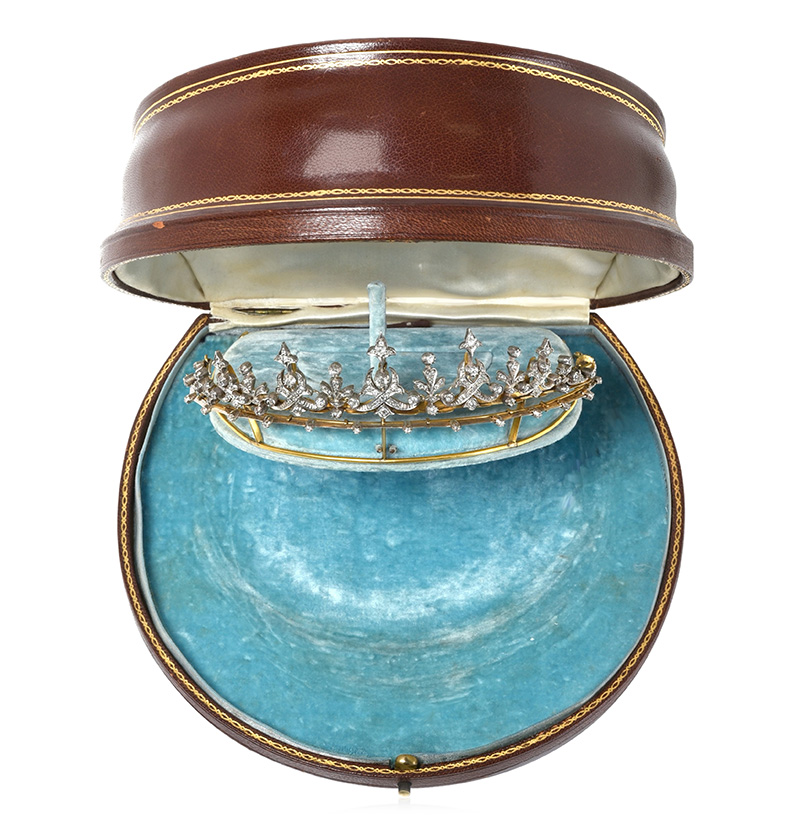 A Late 19th Century Diamond Tiara/Necklace