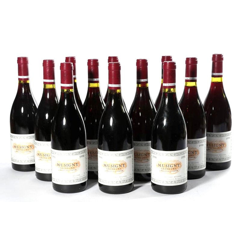 Musigny Grand Cru 1990 Jacques Frederic Mugnier 12 bottles oc 92/100