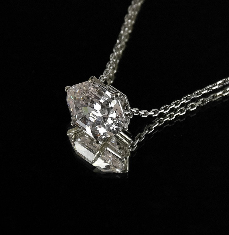 Cartier: A Magnificent Very Light Pink 8.62 Carat Diamond Necklace