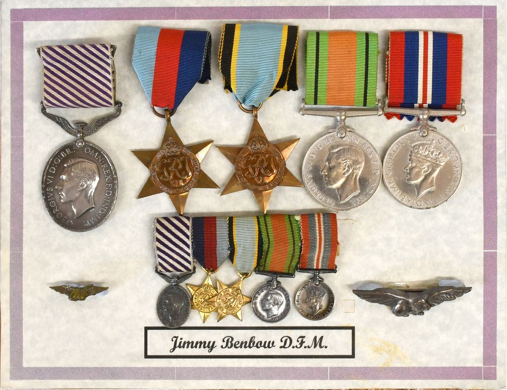 Rare WWII RAF ‘Guinea Pig Club’ Medals for Auction