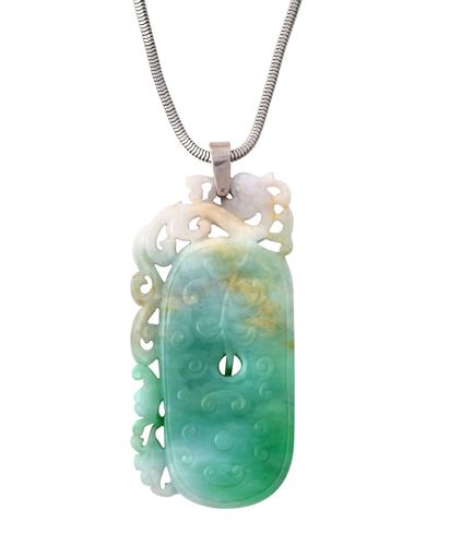 A Jade Pendant on Chain