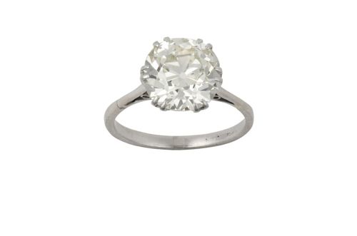 A Diamond Solitaire Ring