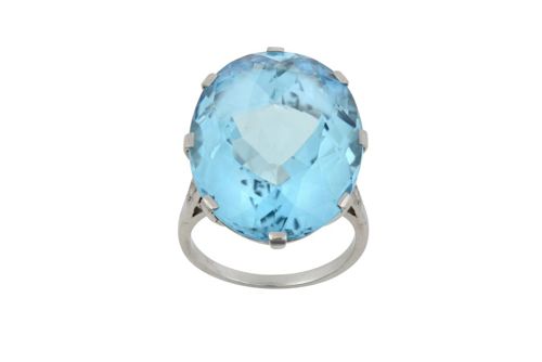An Aquamarine Ring