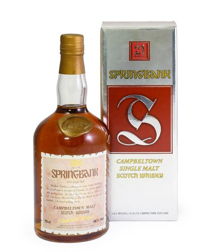 Springbank 21 Year Old Campbeltown Single Malt Scotch Whisky