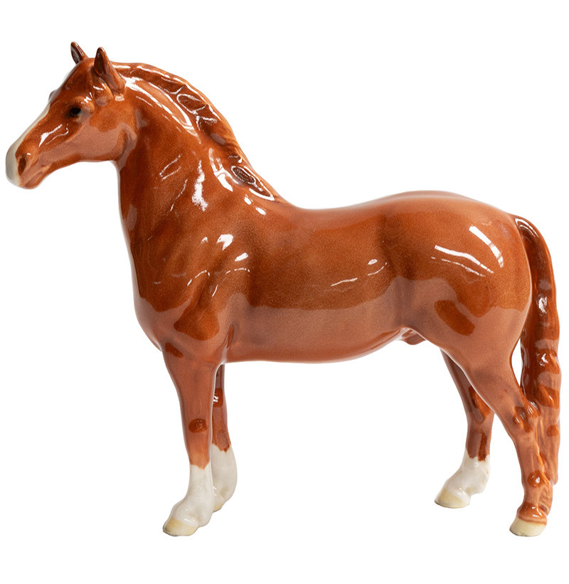 Beswick Welsh Cob (Standing), model No. 1793, first version