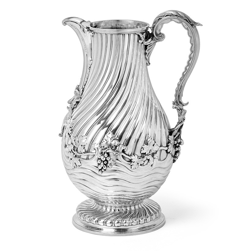 A George III Silver Wine-Jug, by Thomas Heming, London, 1765